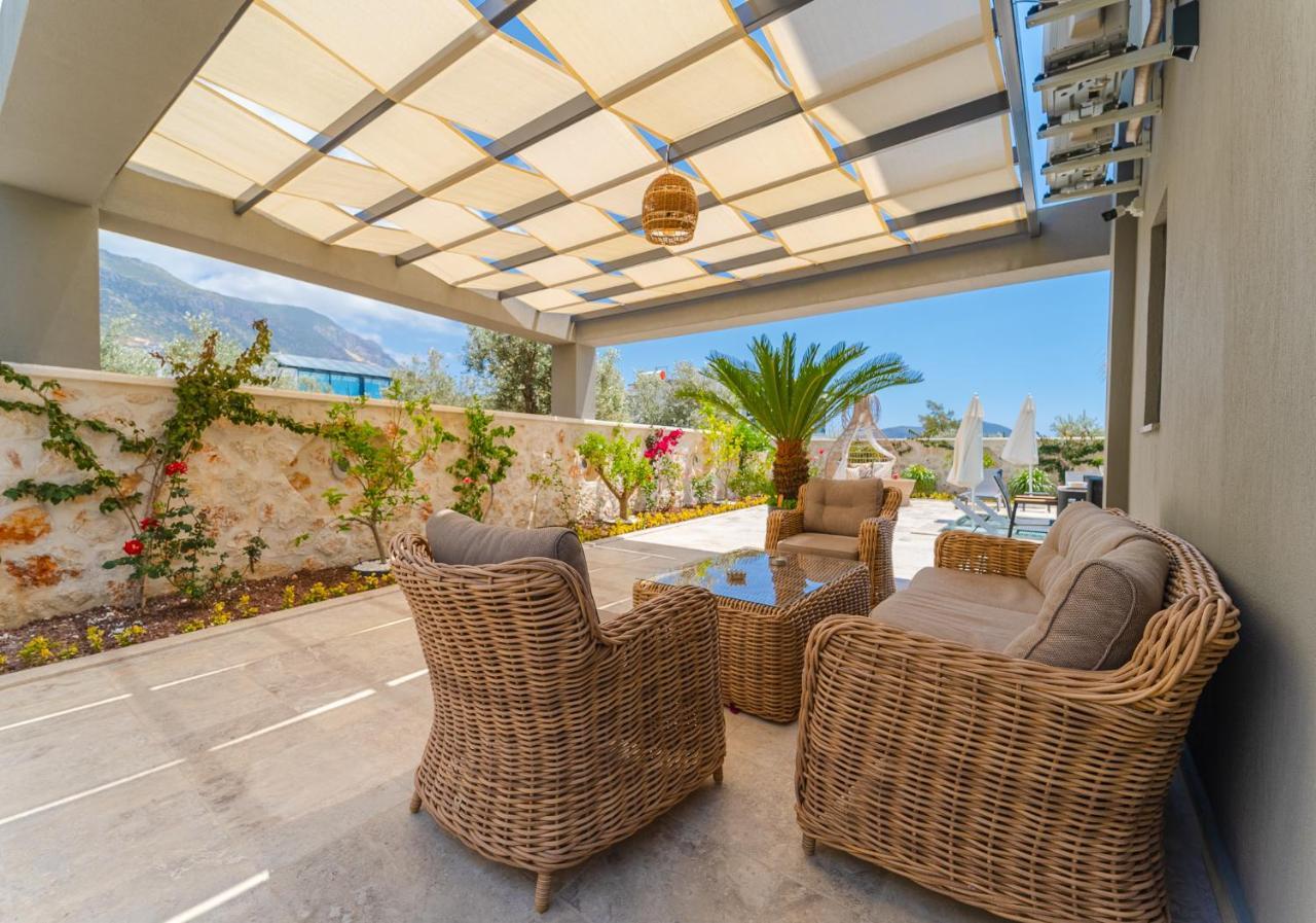 Villa Kazarman, Kalkan'In Kalbinde Denize, Merkeze Eksteriør bilde